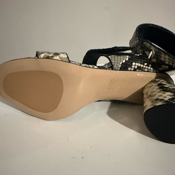 Python leather sandals New - Picture 5 of 6